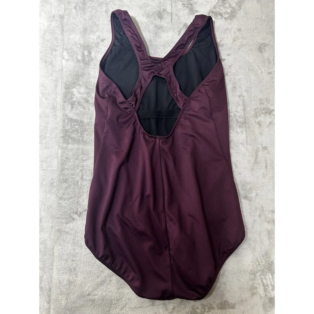 Baleaf Women's One Piece Swimsuits Athletic Racerback Maroon Training Swimsuit